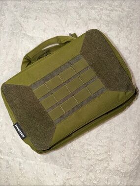HUNTSEN Tactical Gun Range Bag with 6 Magazine Slots for Hunting NWOT